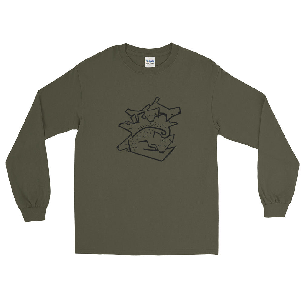 Dog Pile Long Sleeve Tee